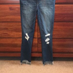 Abercrombie & Fitch Simone High Rise Ankle Jean